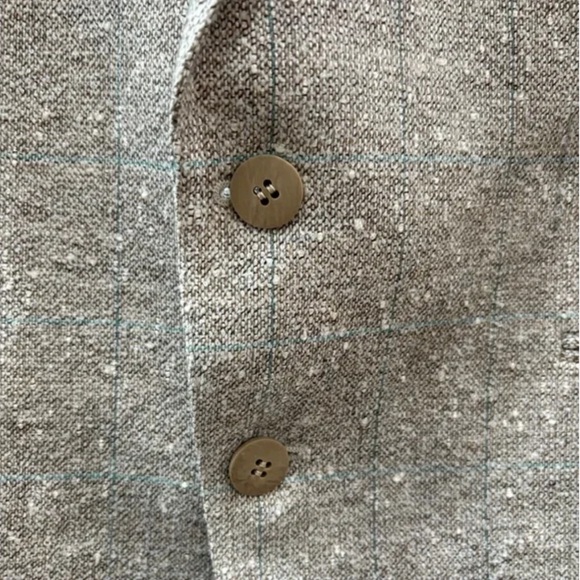 TWEED Vintage Men’s Blazer Grey Size 42R - Picture 4 of 12